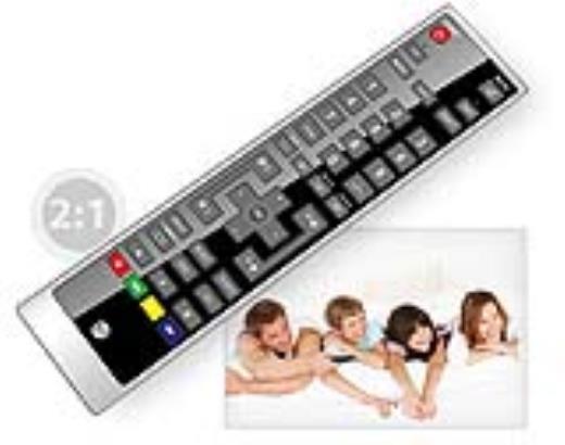 TECNOSHOP Telecomando FE-AL Commander 21 universale per TV